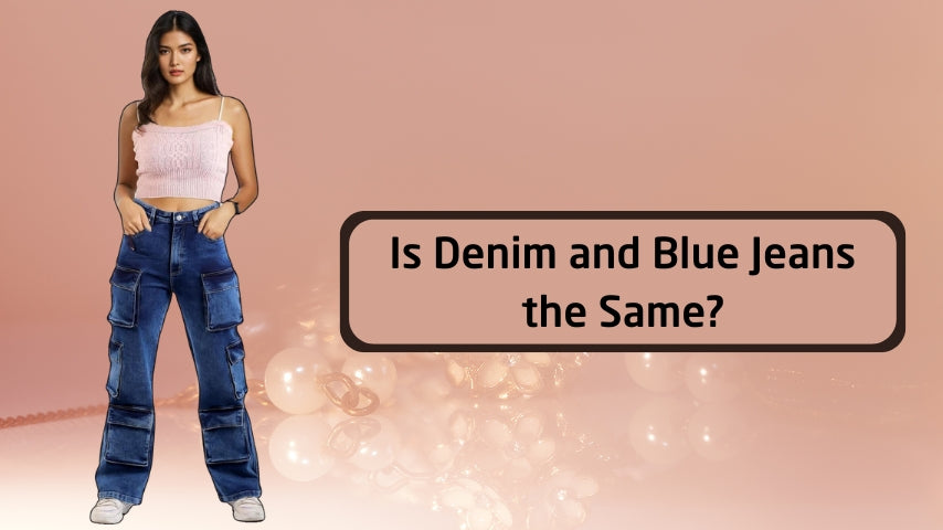 how to identify blue denim jeans