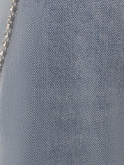 Embellished Wide Leg Cut Out Jeans - IceBreaker
