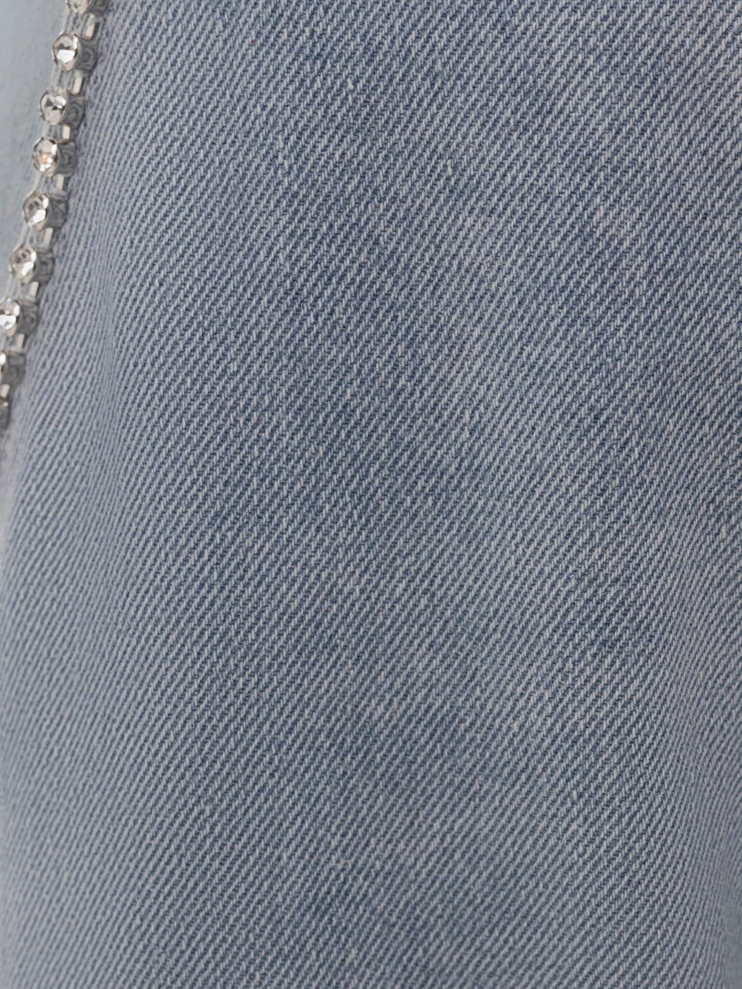 Embellished Wide Leg Cut Out Jeans - IceBreaker
