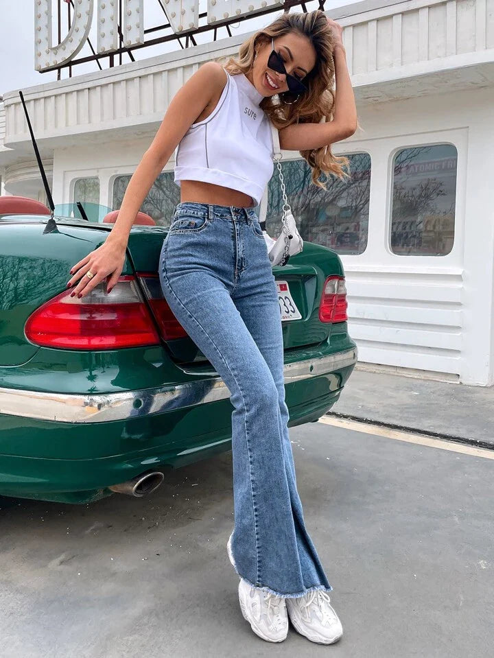 Comfortable Boot Cut Jeans